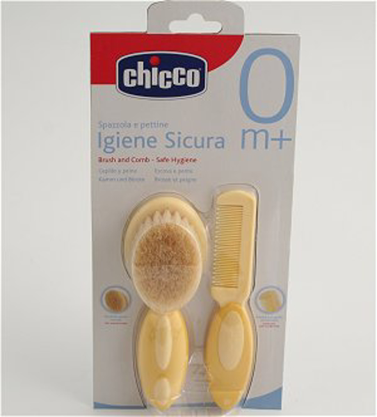 Immagine di Spazzola e Pettine gialli