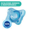 Immagine di Succhietto Gommottino PhysioForma® 2-6M in Silicone - 2pz Azzurro