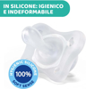 Immagine di Succhietto Gommottino PhysioForma® 0-2M in Silicone - 2pz Rosa