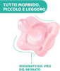 Immagine di Succhietto Gommottino PhysioForma® 2-6M in Silicone - 2pz Rosa