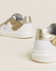 Immagine di SNEAKERS JUNIOR DA BAMBINA IN PELLE E MATERIALE TECNICO E427651F/707